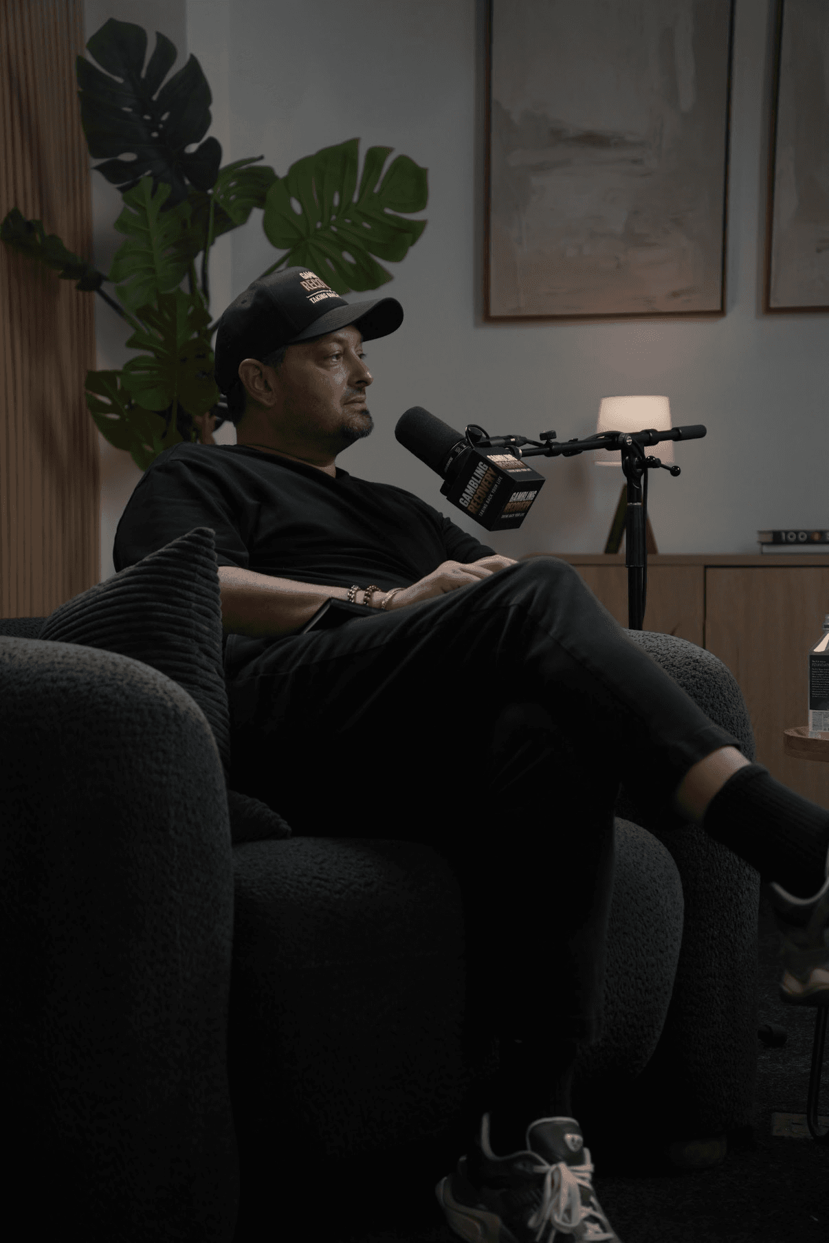 Jimmy Morris alone in the studio